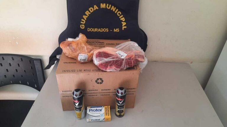 JD Guanabara – Homem é preso pela Guarda Municipal após furtar supermercado