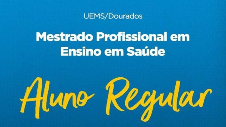 Mestrado em Ensino em Saúde segue com inscrições abertas em Dourados
