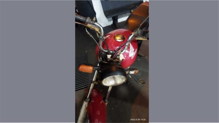Moto furtada em semiaberto é recuperada pela Guarda Municipal