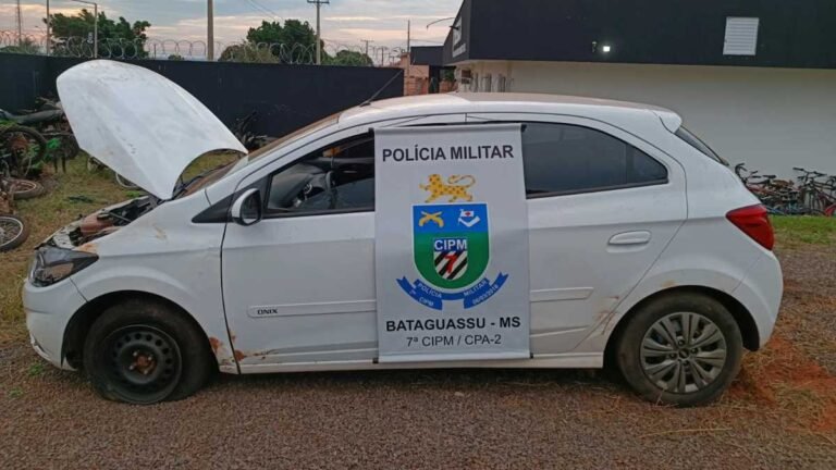 Homem é preso por receptação após sofrer acidente com veículo furtado