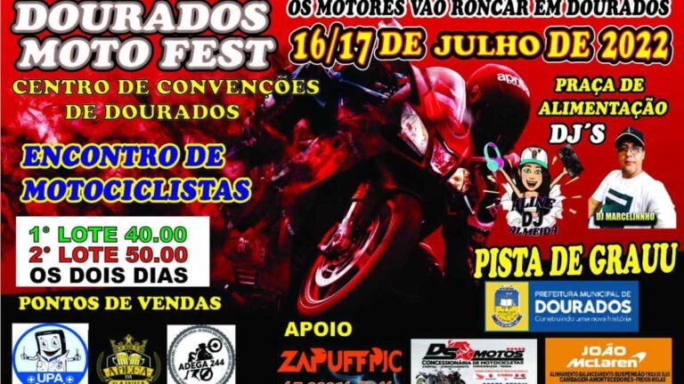 Prefeitura apoia nova edição do Dourados Moto Fest