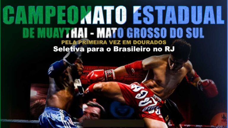 Dourados recebe Campeonato Estadual de Muay Thai neste sábado