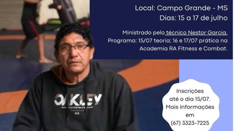 Fundesporte oferece curso gratuito para formação de treinadores de luta olímpica