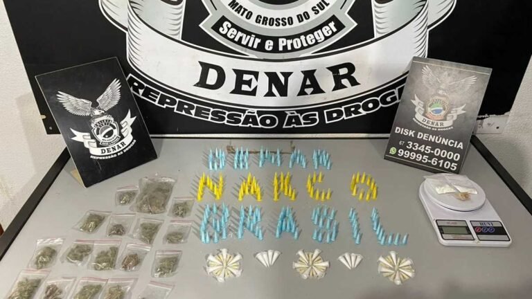 Lojinha do tráfico e fechada pela Polícia Civil dentro da Operação Narco Brasil