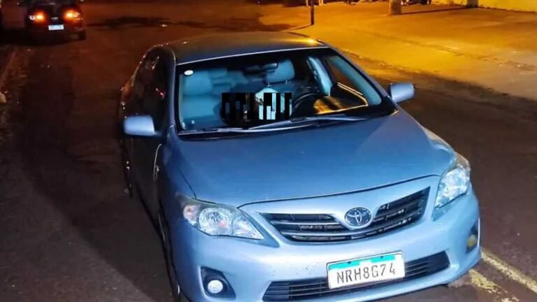 Jardim Flórida – Homem é morto a tiros dentro de carro em Dourados