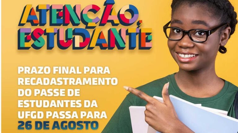Prefeitura prorroga prazo para recadastramento do passe de estudantes da UFGD