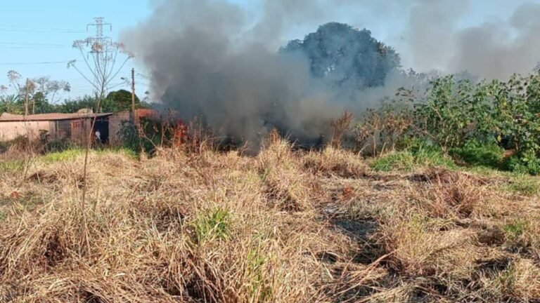 Dourados – Em julho, GMA atendeu 1,2 casos relacionados a queimadas por dia