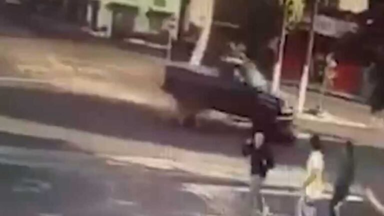 Vídeo – Idoso morre atropelado por caminhonete conduzida por adolescente de 15 anos embriagado