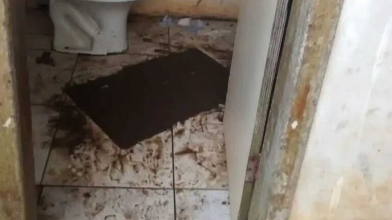 Três crianças abandonadas em meio a sujeiras e podridão são resgatadas pela PM e Conselho Tutelar