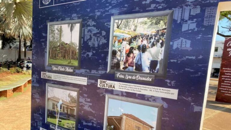 Pórticos da praça Antônio João são atacados por vândalos