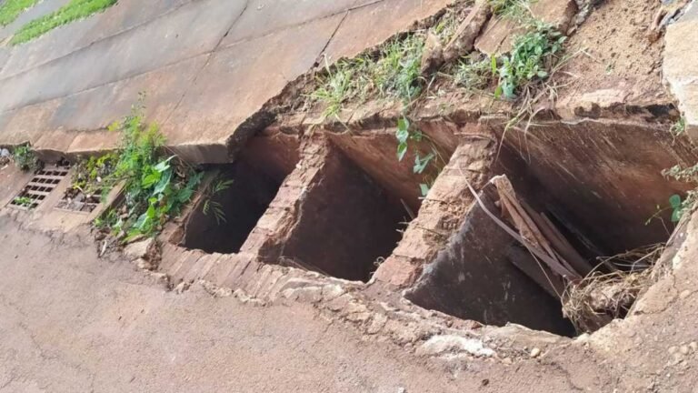 Grades de boca de lobo furtadas geram prejuízo e insegurança em Dourados