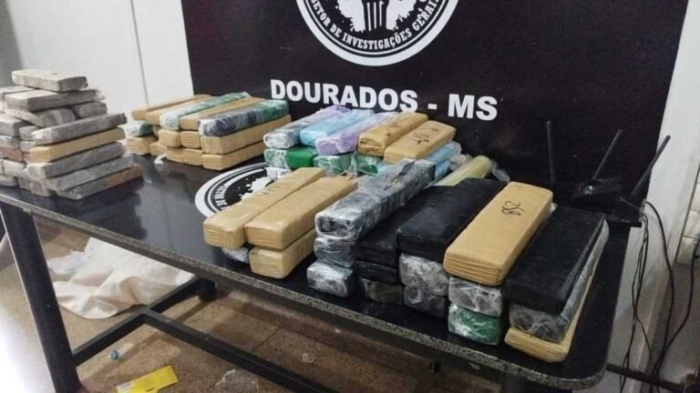 Monte Alegre – Empresário douradense é  Preso com grande quantidade de drogas Dourados