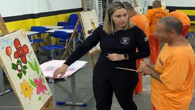 Na Penitenciária de Naviraí, arteterapia leva maior atenção a custodiados com transtornos mentais