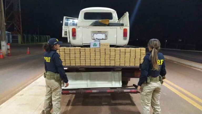 PRF prendem KOMBI com droga avaliada em 20 milhões
