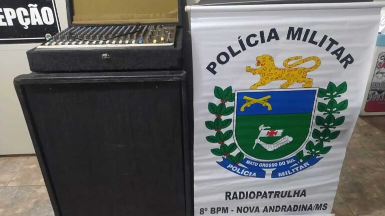 PM conduz cinco pessoas para a delegacia por perturbação do sossego