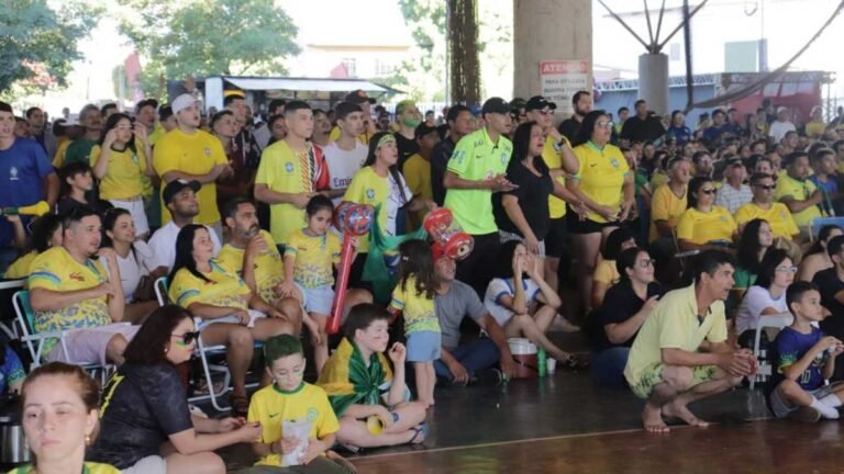 Jorjão – Com telão de LED, praça de alimentação e espaço aberto, torcida faz a festa no “Torcida Dourados”