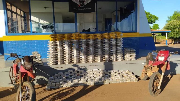 Vídeo – PMR prende motos com carga de drogas avaliadas em quase 1 milhão