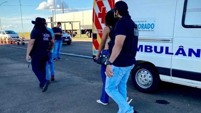 Traficante busca drogas em Dourados e tenta transportar em ambulância e acaba preso