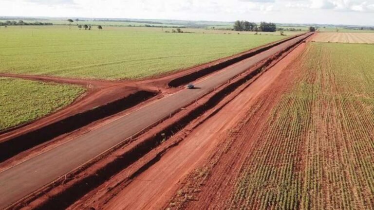 Em pavimentação, novo corredor vai interligar Fátima do Sul, Caarapó, Laguna e Ponta Porã