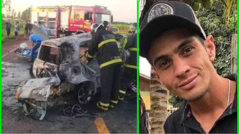 Motorista que morreu carbonizado em acidente na MS-134 era morador de Nova  Andradina