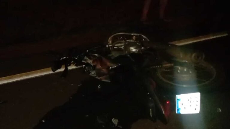 Mulher embriagada e na contra mão deixa motociclista em estado grave em acidente na BR-163