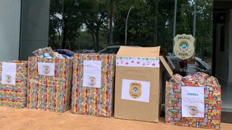 Polícia Civil arrecada aproximadamente 500 brinquedos para a 7ª Campanha Divida a Brincadeira