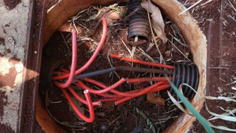 Furto de fios e cabos esta deixando Parque Antenor Martins parcialmente sem iluminação