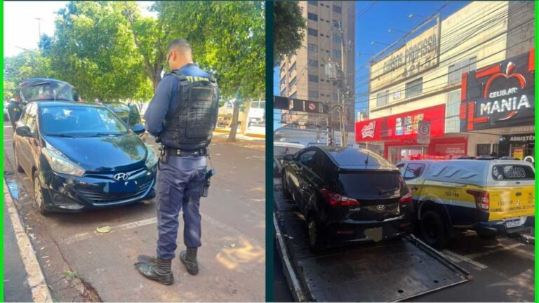 GMD – Por não pagar estacionamento rotativo, carro com R$ 21 mil em débitos é removido ao DETRAN