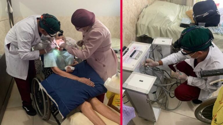 Dourados recebe equipamento odontológico portátil para atender pacientes acamados em casa