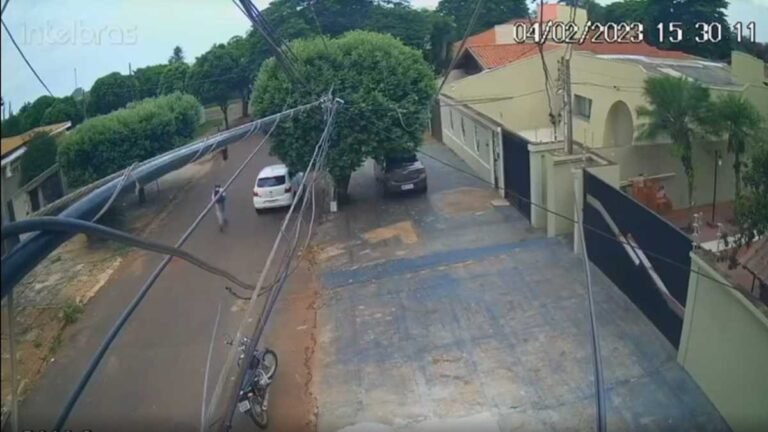 VÌDEO – Câmera de segurança mostra momento em que Alison chega atira e mata Samuel