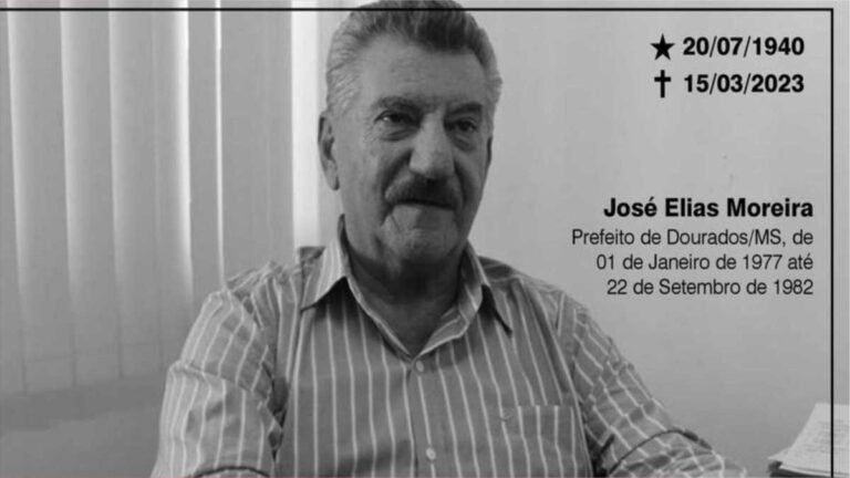 Nota de Pesar – Morre Ex-prefeito de Dourados José Elias Moreira