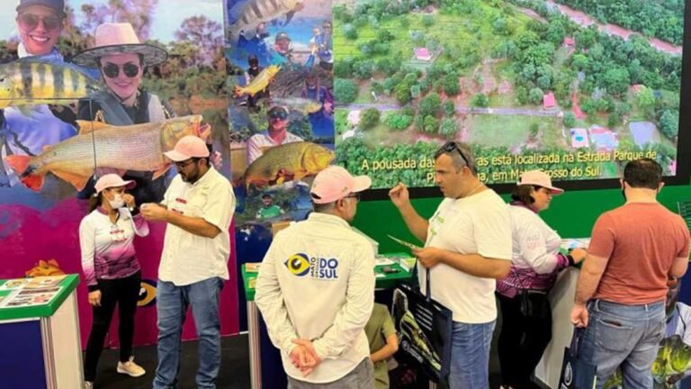 MS divulga seus principais destinos de pesca em evento nacional do setor