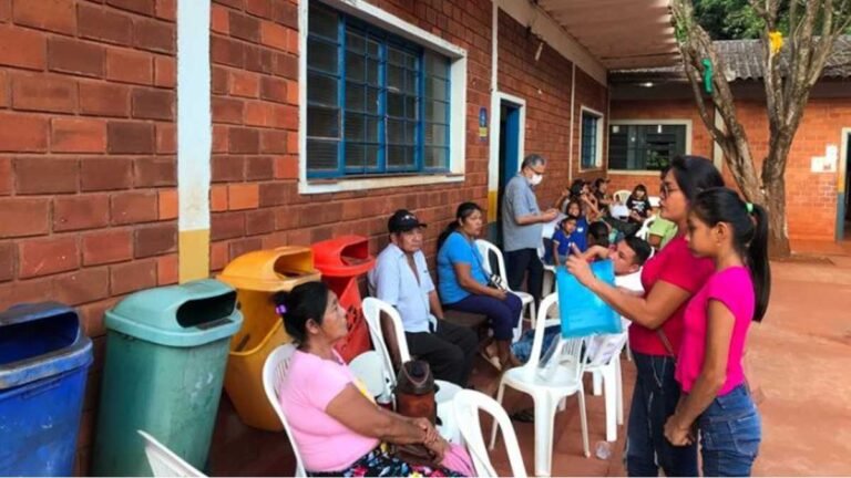 Em 2 dias, ação social nas aldeias de Dourados fez mais de 200 RGs e aplicou mais de 150 vacinas