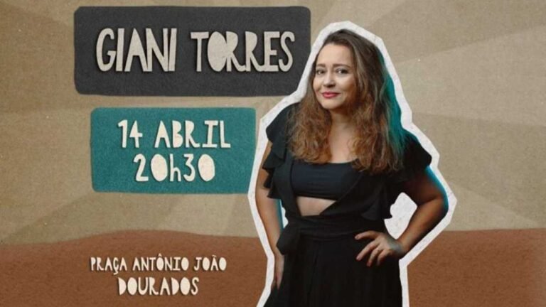 Giani Torres é uma das atrações que abrem o Festival de Todos os Povos
