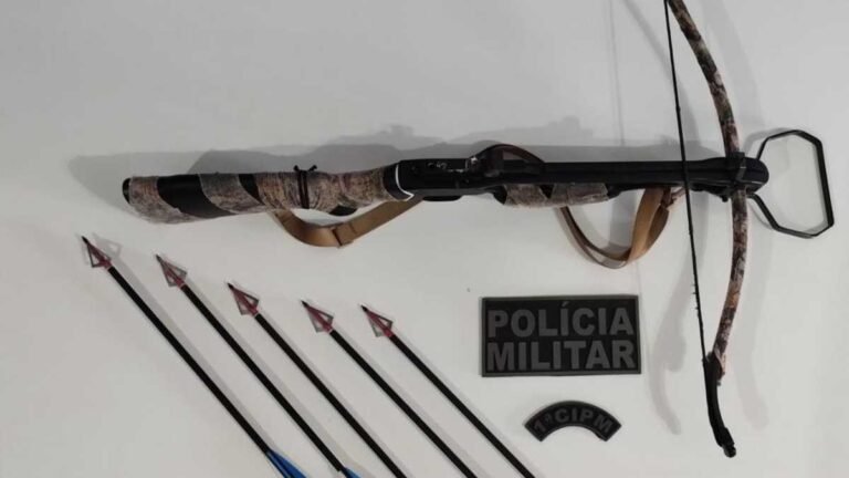 Polícia Militar prende homem que ameaçou família com instrumento denominado “balestra” 