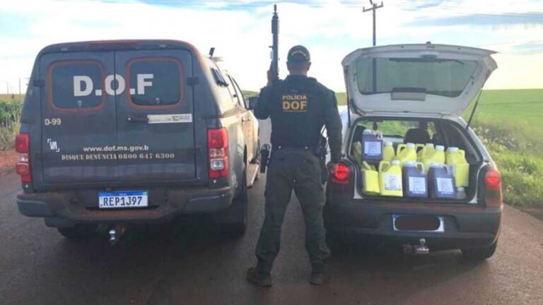 DOF prende funcionário de fazenda por furto de defensivos agrícolas do local de trabalho