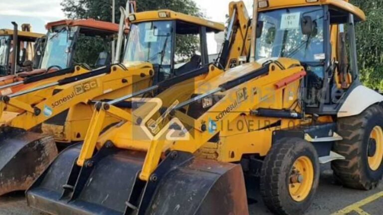 Leilão oferta maquinários, peças, materiais de escritório e demais bens móveis da Sanesul