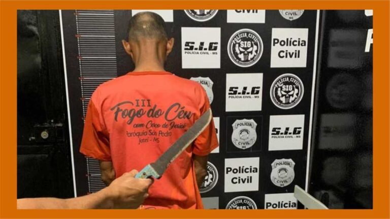 Comparsa de autor de tentativa de homicídio é preso pela Polícia Civil de Fatima do Sul