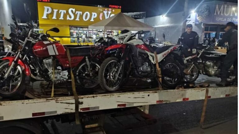 4º BPM intensifica operação “Cidade Segura” e final de semana termina com vários veículos apreendidos