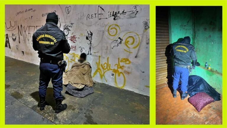 GMD – No combate ao frio, Guarda realiza entrega de cobertores a pessoas vulneráveis e moradores de rua