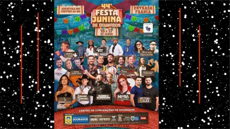 Artistas regionais têm espaço garantido na 44º Festa Junina de Dourados