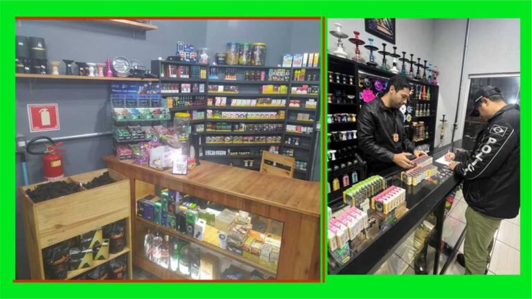 Polícia Civil realiza fiscalização em tabacarias e aprendem 5.404 itens proibidos