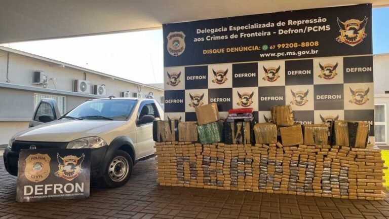 Vila Toscana – Polícia Civil apreende mais de 500 kg de maconha em Dourados