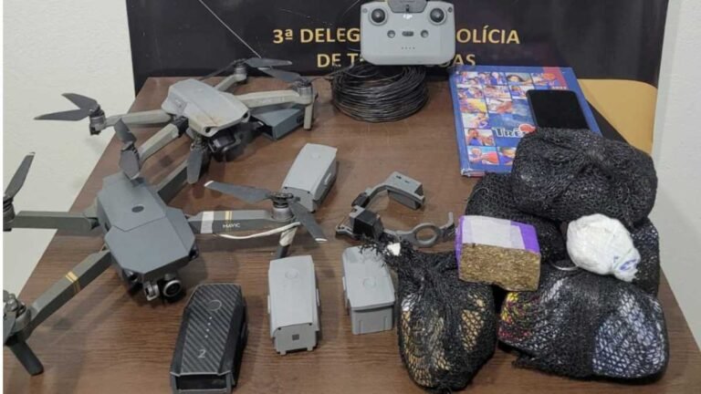 Policia Civil desmantela esconderijo e apreendem drogas e Drones usados para tráfico