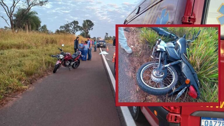 A caminho do trabalho, mulher colidi em Anta na BR-267 e morre