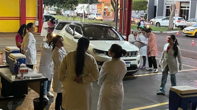 SES reabre ‘Drive-thru de Vacinação’ no Corpo de Bombeiros para o Dia D nacional