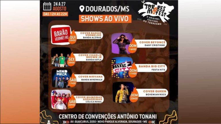 Festival TorresmoFest começa com programação musical e gastronômica em Dourados