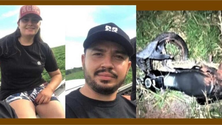 Colisão entre moto e carro na MS-141  mata dois estudantes e deixa homem de 63 anos ferido