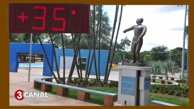 Previsão do tempo para esta segunda-feira 02/10 a sexta-feira 06/10 em Dourados