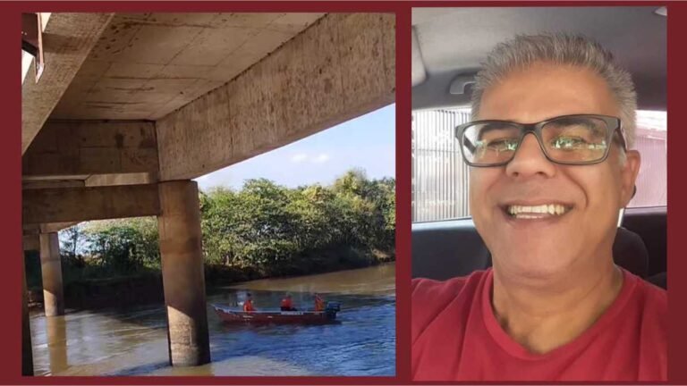 Infelizmente o corpo de Amarildo Matos foi encontrado no Rio Dourados